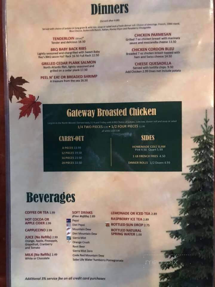 Gateway BarGrill - Crivitz, WI