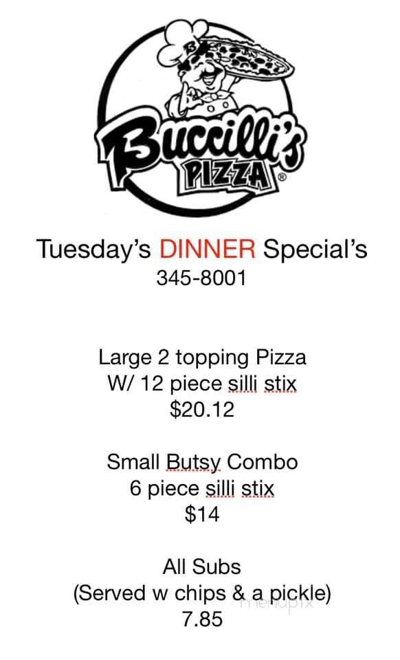 Buccilli's Pizza - West Branch, MI