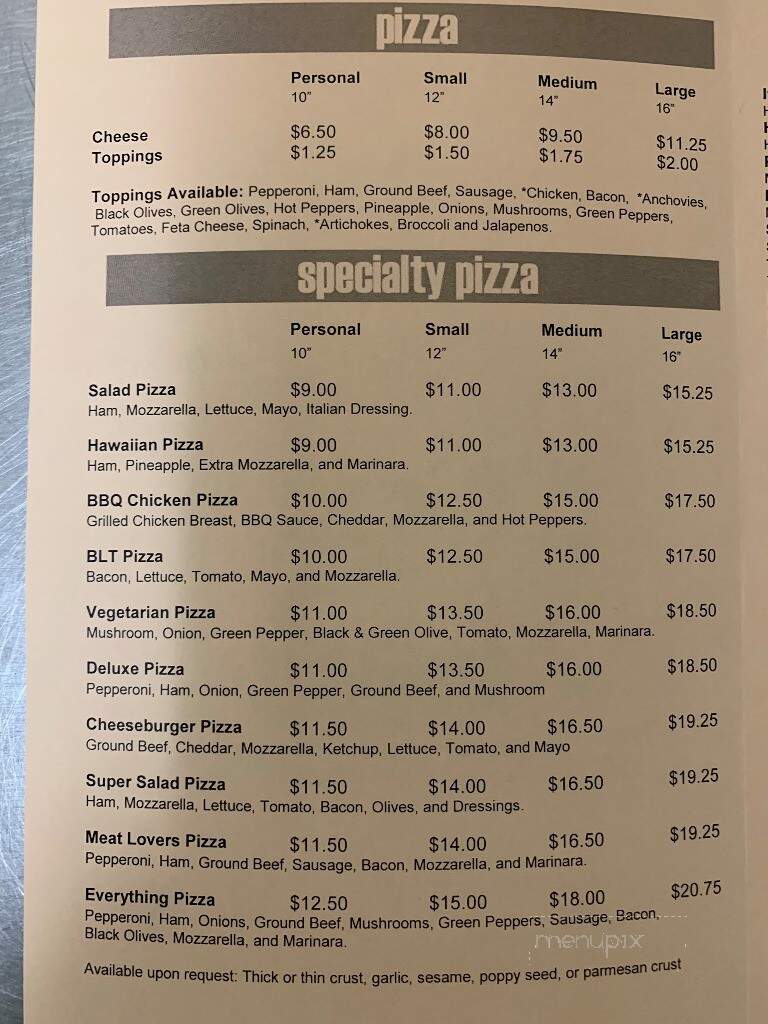 Towne Square Pizza - Pinckney, MI