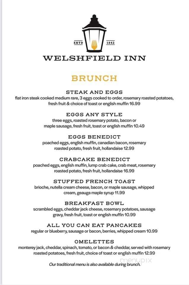 Welshfield Inn - Burton, OH