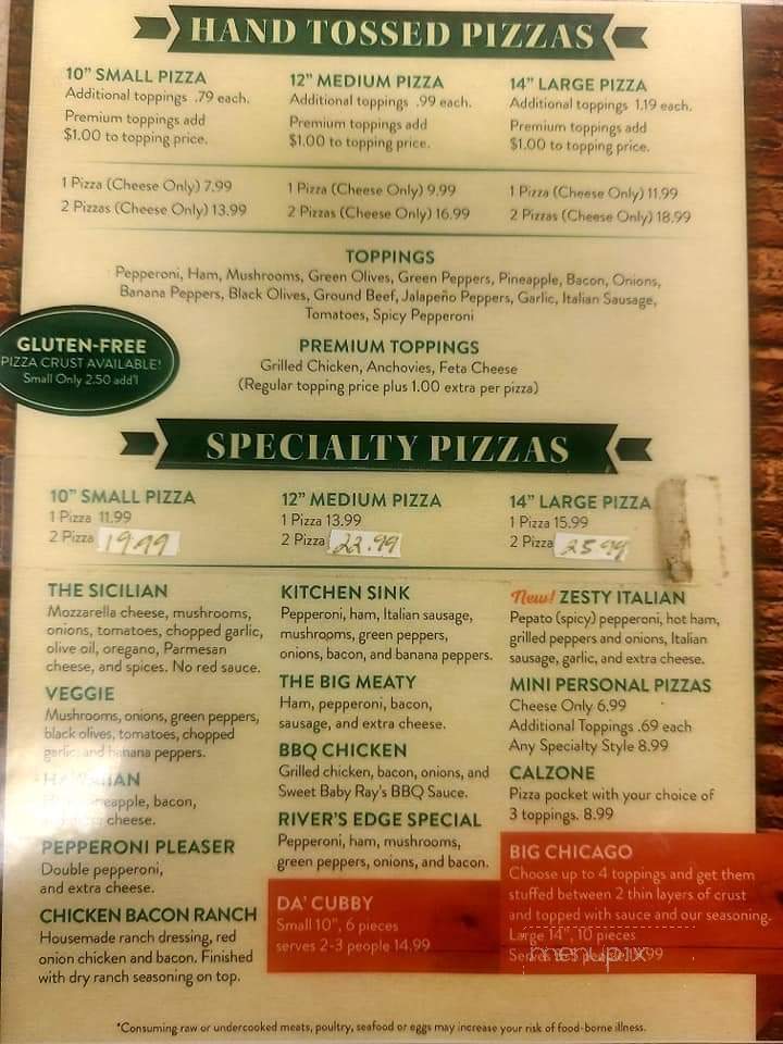 River's Edge Pizza Pub & Grill - Dundee, MI