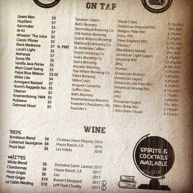 Broomstack Kitchen & Taphouse - Maple City, MI