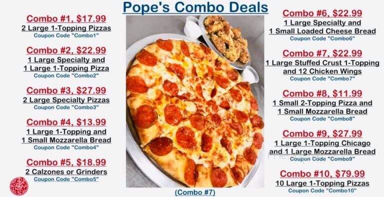 Pope's Pizzeria - Monroe, MI