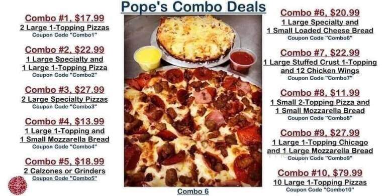 Pope's Pizzeria - Monroe, MI