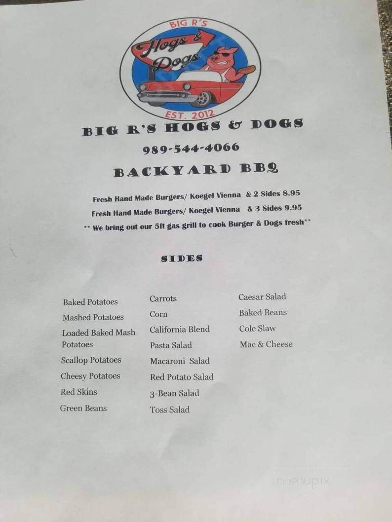 Big R's Hogs & Dogs - Farwell, MI