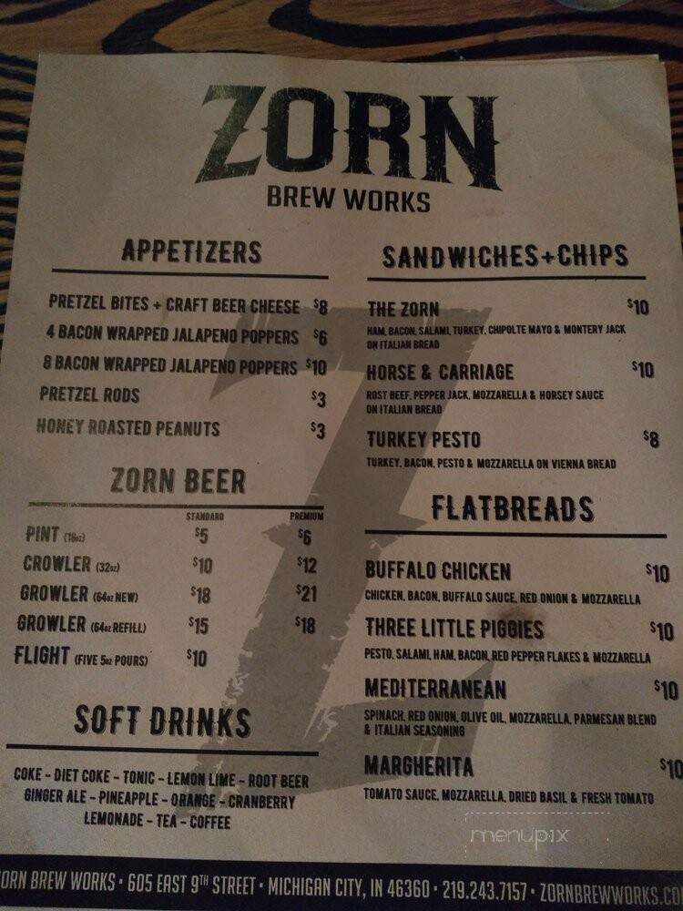 Zorn Brew Works - Michigan City, IN