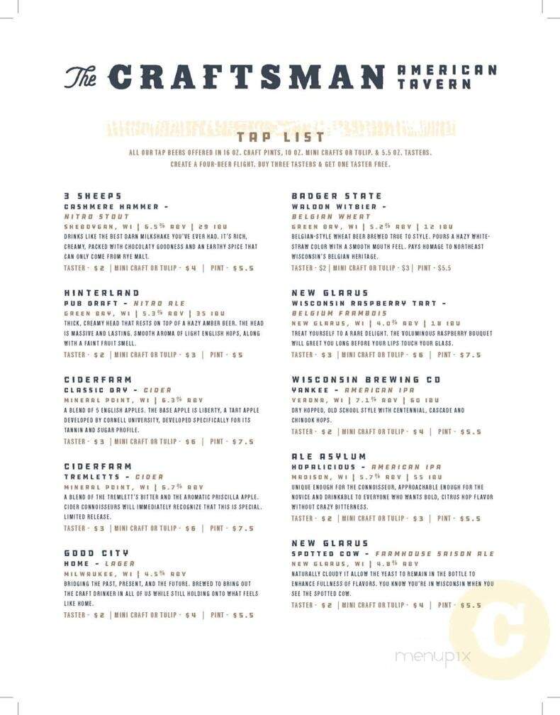 The Craftsman - Eagle River, WI