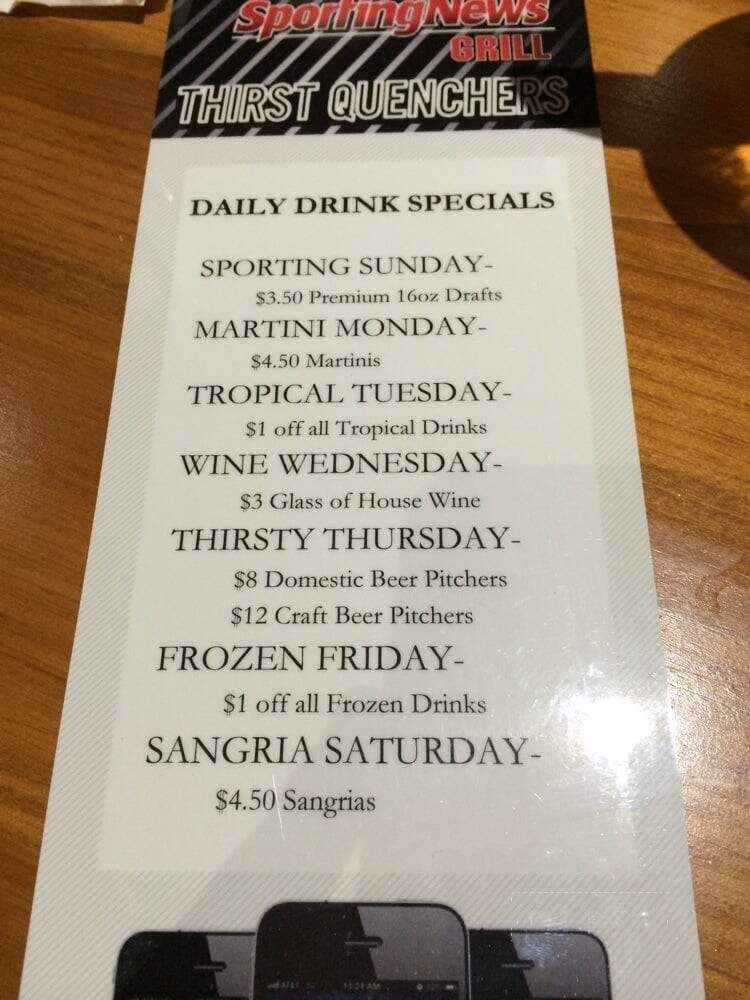 Sporting News Grill - Big Rapids, MI