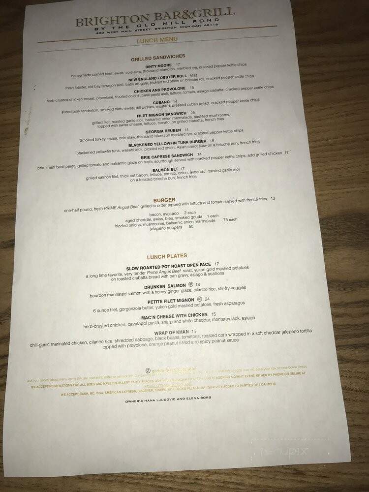 Brighton Bar & Grill - Brighton, MI