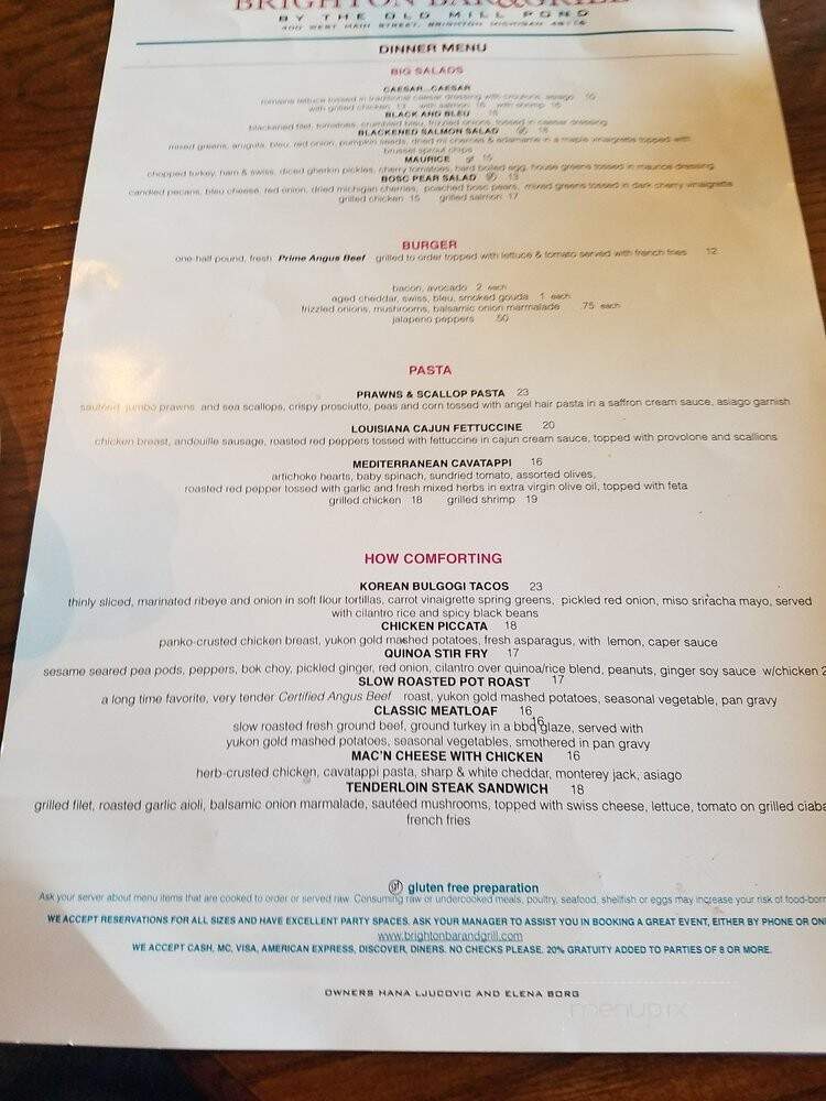 Brighton Bar & Grill - Brighton, MI