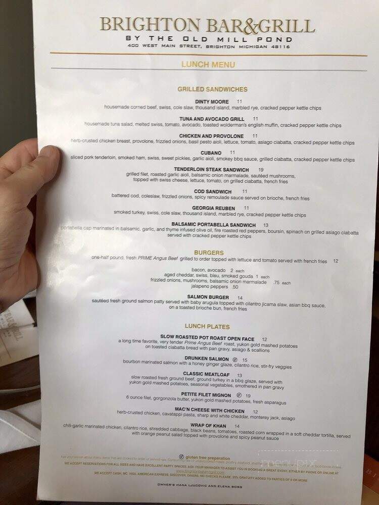 Brighton Bar & Grill - Brighton, MI