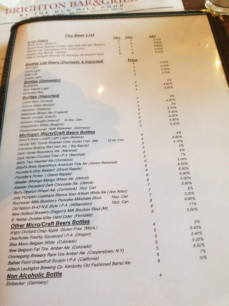 Brighton Bar & Grill - Brighton, MI