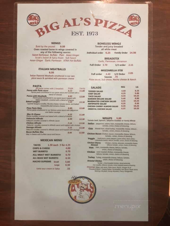 Big Al's Pizza - Manistee, MI