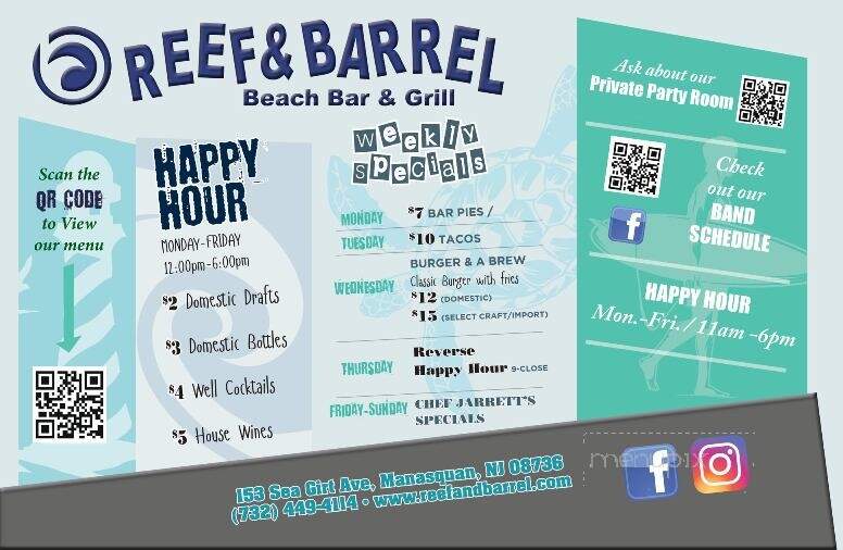 Reef and Barrel - Manasquan, NJ