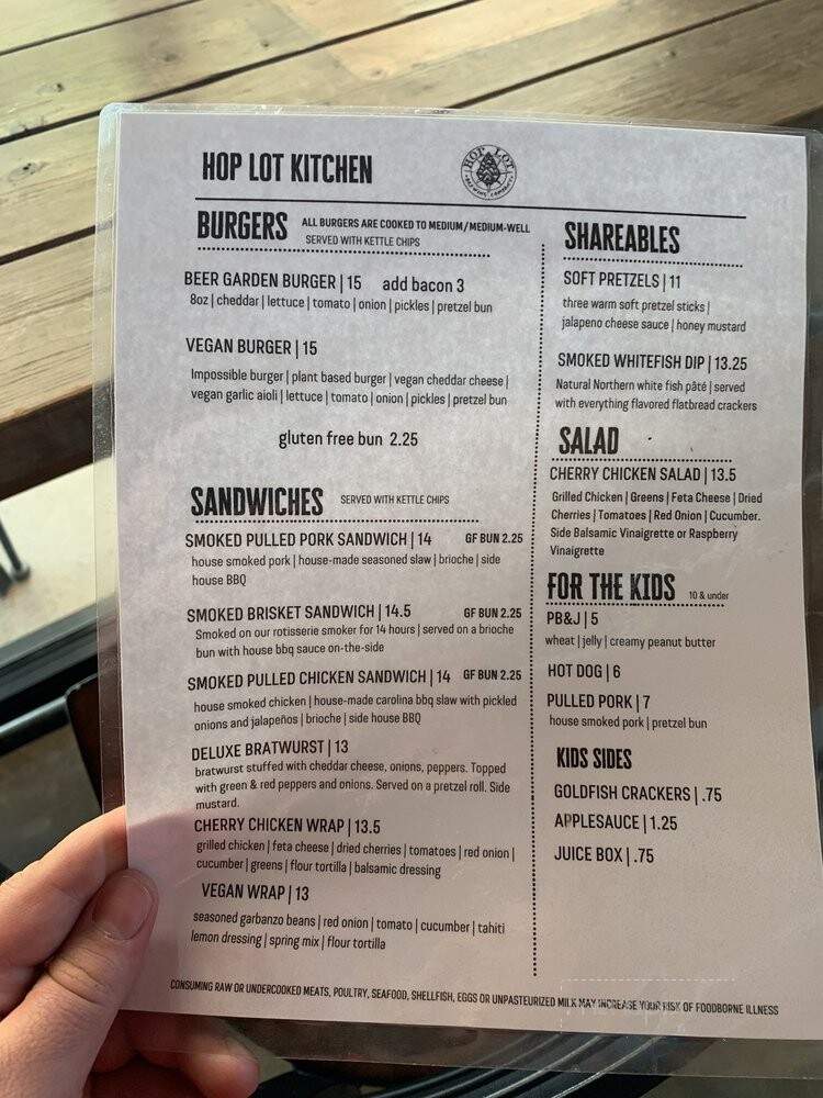 Hop Lot Brewing Company - Suttons Bay, MI