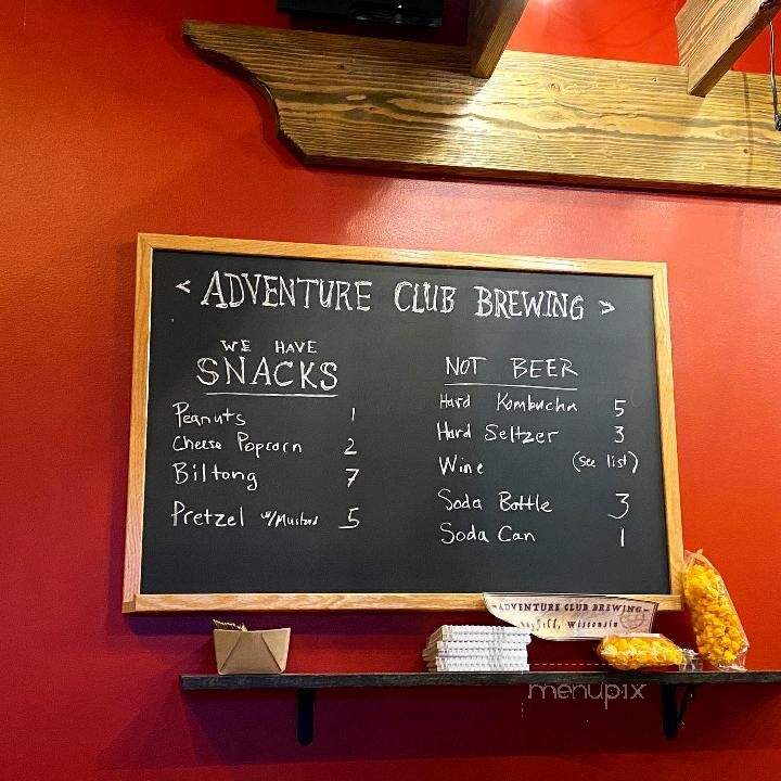 Adventure Club Brewing - Bayfield, WI