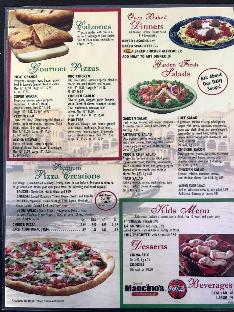 Samuel Mancino's Italian - Mattawan, MI