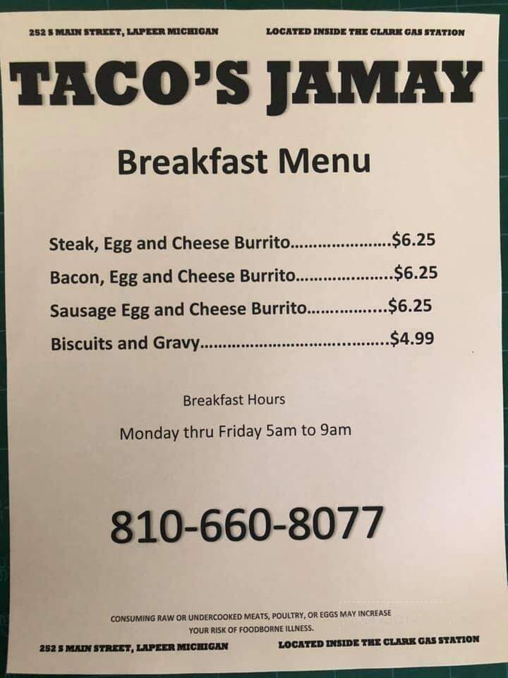 Tacos Jamay - Lapeer, MI