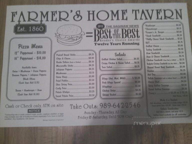 Farmers Home Tavern - Hemlock, MI