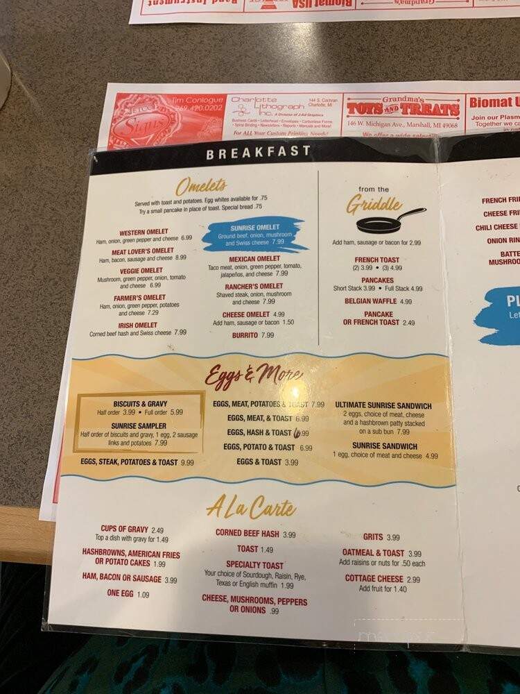 Lake's Sunrise Cafe - Battle Creek, MI