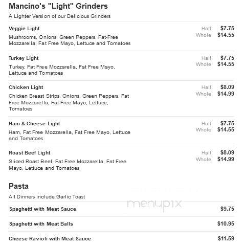 Mancino's Pizza & Grinders - Portage, MI