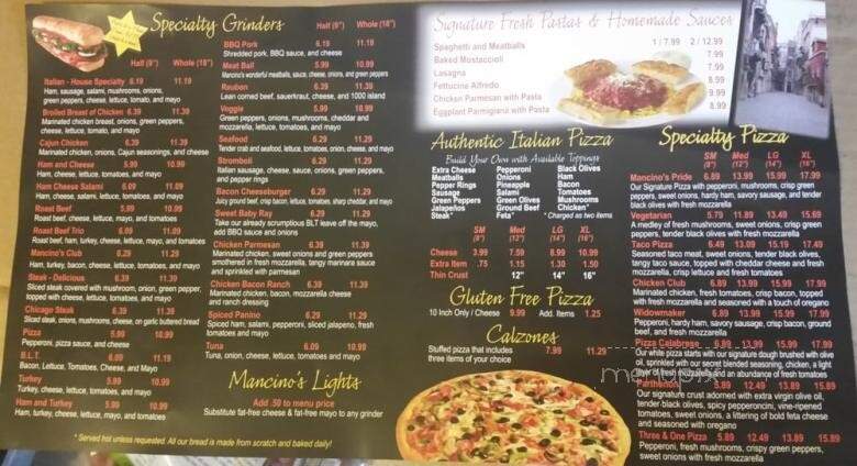 Mancino's Pizza & Grinders - Temperance, MI