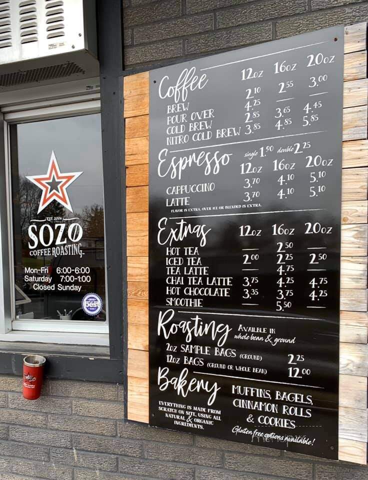 Sozo Coffee Roasting - Ionia, MI