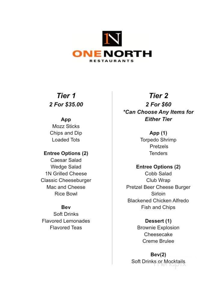 One North Kitchen & Bar - Jackson, MI