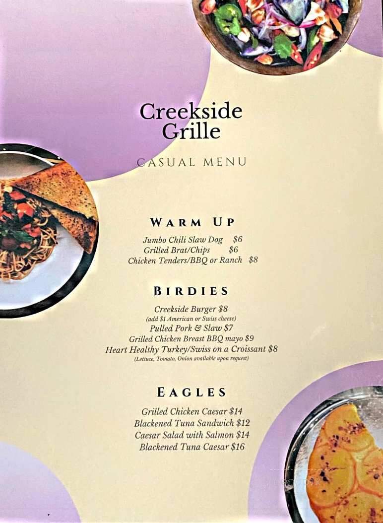 Creekside Grille - Vicksburg, MI