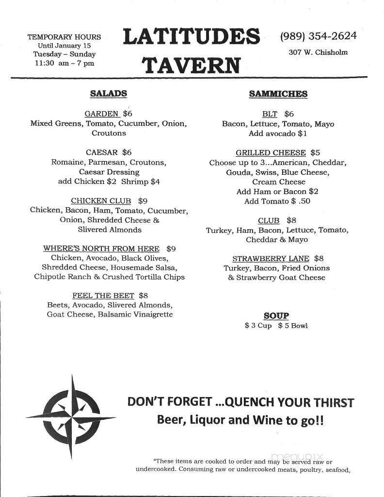 Latitudes Tavern - Alpena, MI