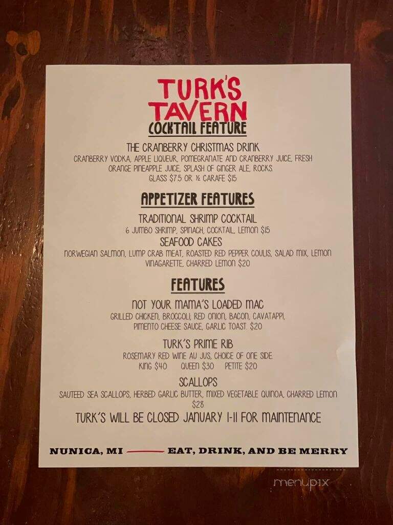 Turks Inn  - Nunica, MI