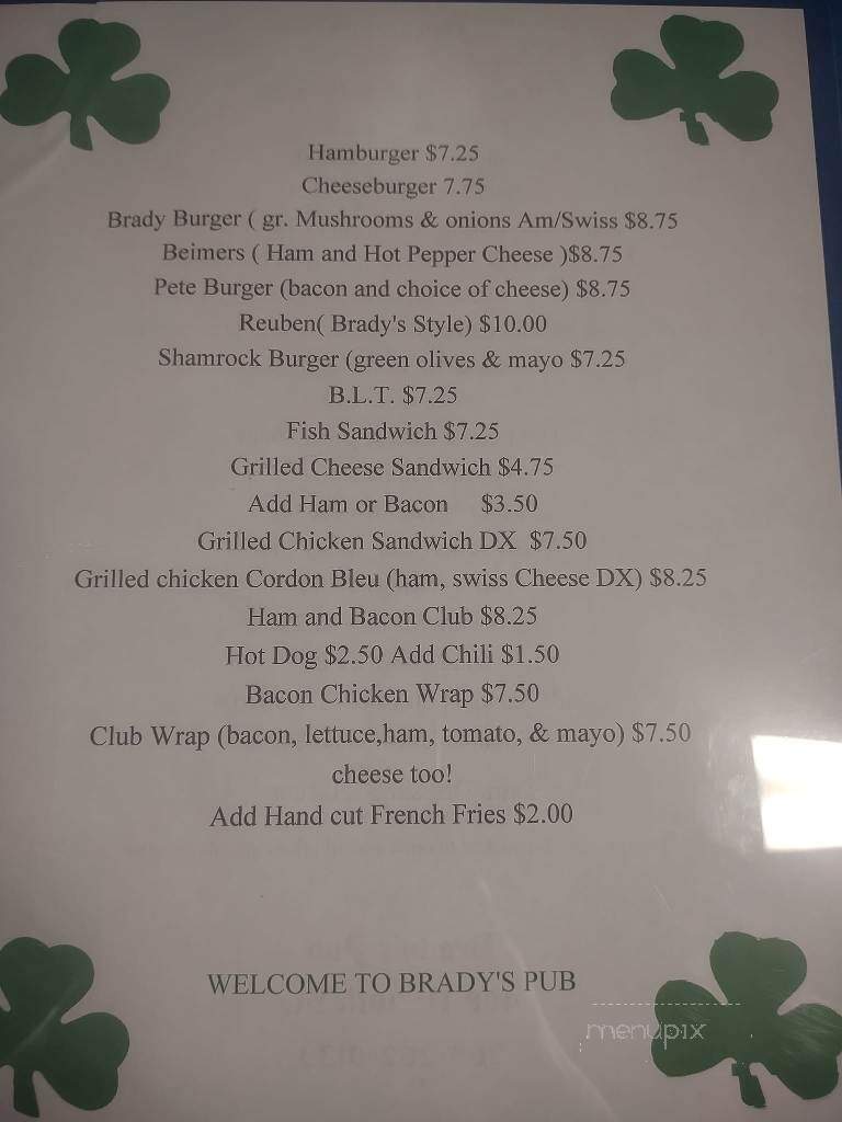 Brady's Pub - Springfield, MI