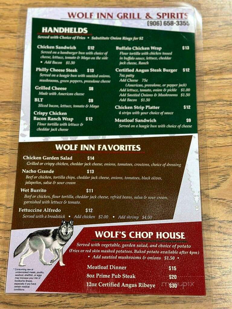 Red'z Wolf Inn - Newberry, MI