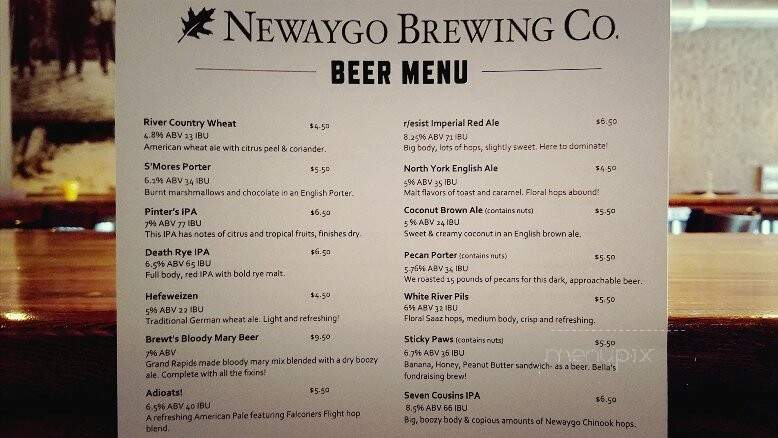 Newaygo Brewing Co. - Newaygo, MI