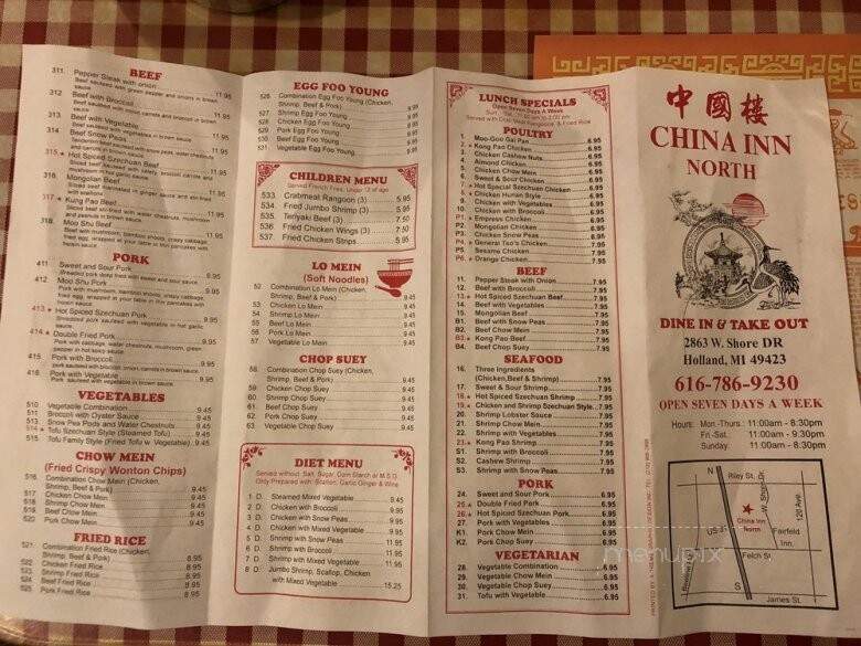 China Inn Restaurant - Holland, MI