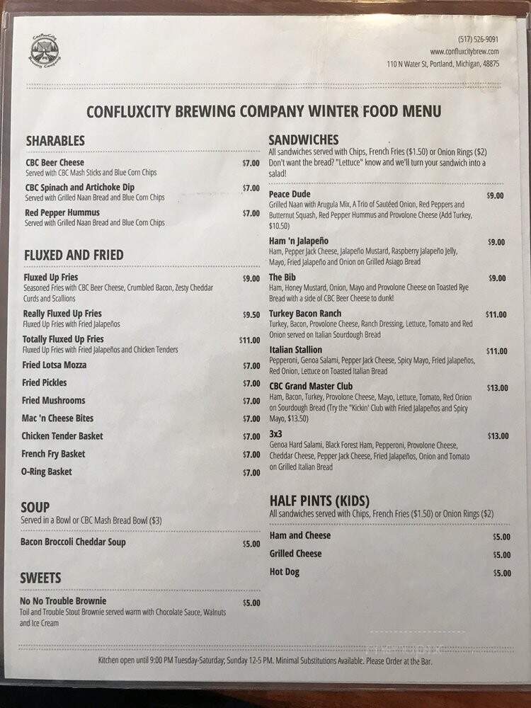 ConfluxCity Brewing Company - Portland, MI