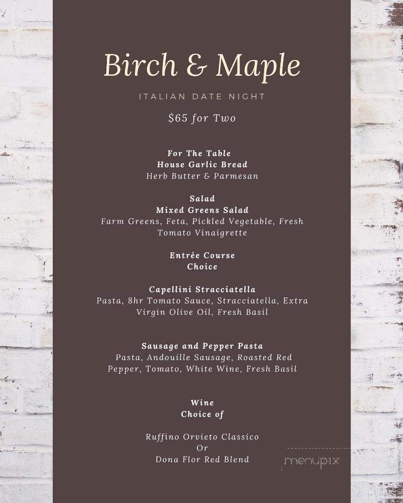 Birch & Maple - Frankfort, MI