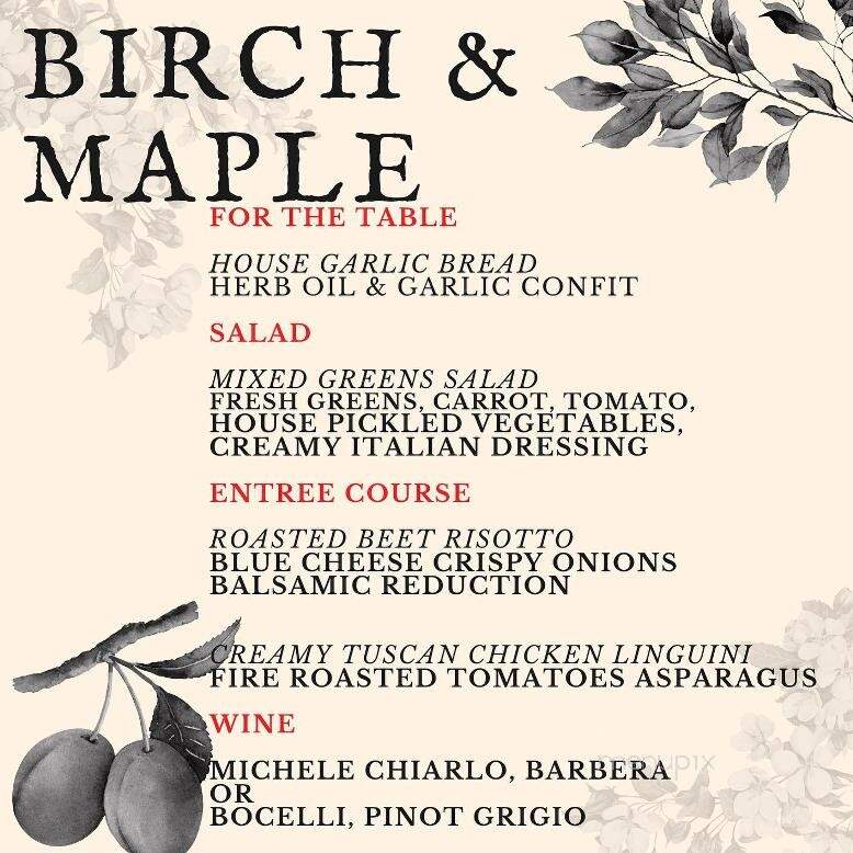 Birch & Maple - Frankfort, MI