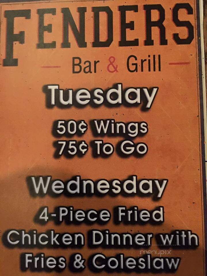 Fenders Bar & Grill - Milan, MI