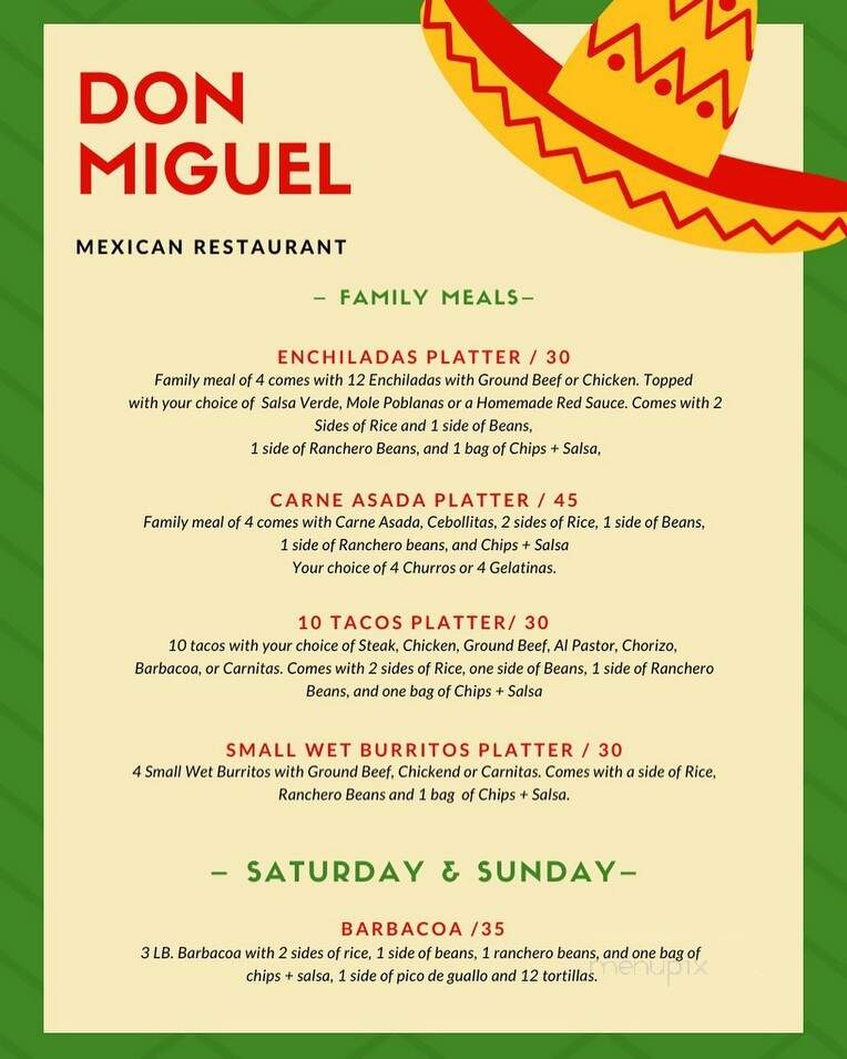 Don Miguel Restaurant - Holland, MI