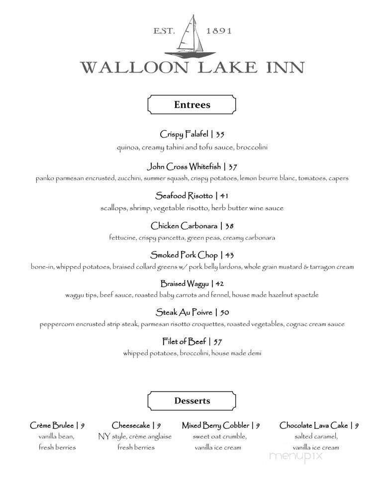 Walloon Lake Inn - Walloon Lake, MI