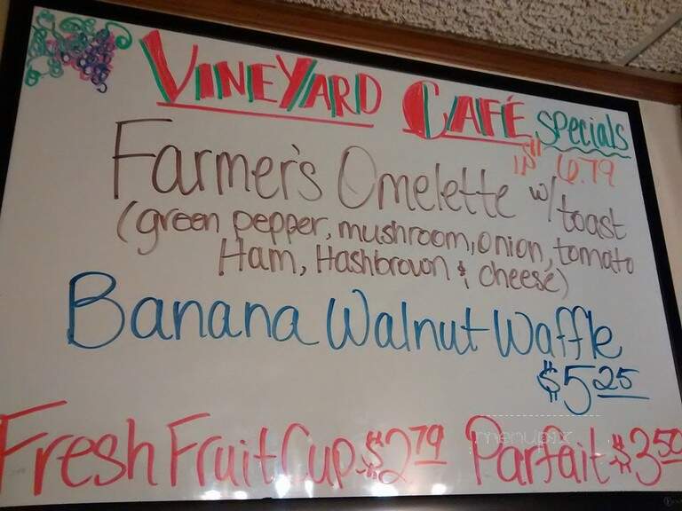 Vineyard Cafe - Lawton, MI