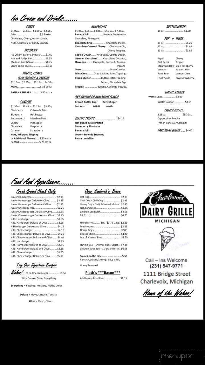 Charlevoix Dairy Grille - Charlevoix, MI