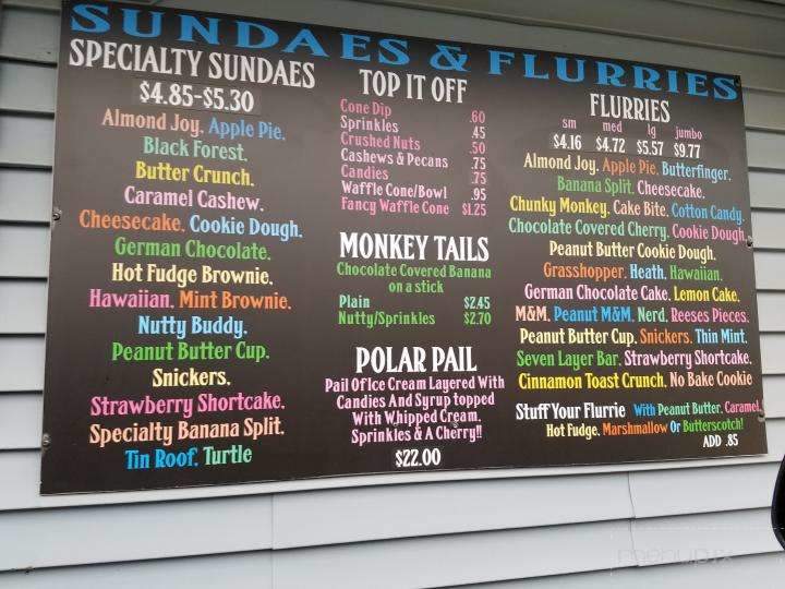 Blue Moon Ice Cream Shop - Elsie, MI