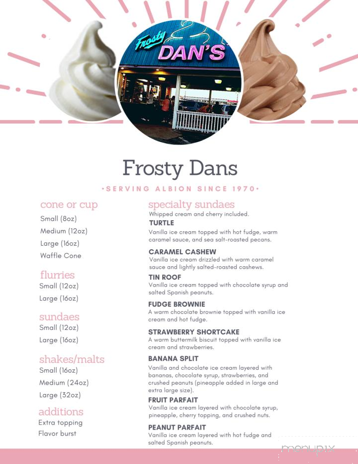 Frosty Dan's - Albion, MI