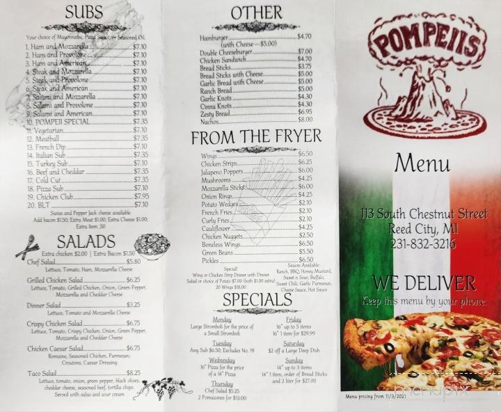 Pompeii's - Reed City, MI