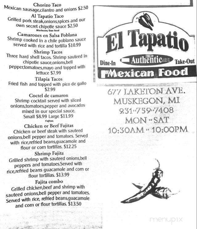 El Tapatio - Muskegon, MI